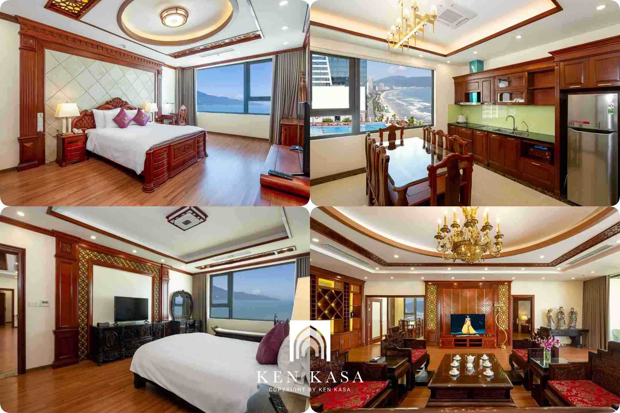 Phòng presidential suite tại Rosamia Da Nang Hotel 